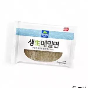 면사랑 생메밀면 전문점용 1Kg X 5개 소바면 메밀생면 식당용 업소용식자재 냉모밀