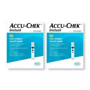 로슈 ROCHE 아큐첵 인스턴트 혈당 측정 시험지 100매 (50매 2박스) (26년 7월)
