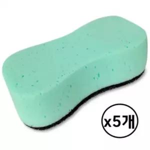 카렉스 3분세차 2in1 멀티스폰지 5개