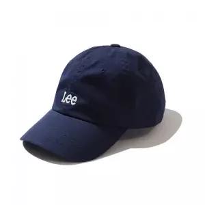[LEE] 스몰 트위치로고 코튼 커브 볼캡 네이비 LE2501CA01NA 980352