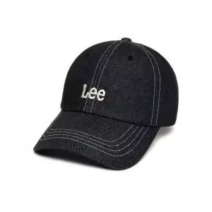 [LEE] 스몰 트위치 로고 데님 볼캡 블랙 로우 LE2501CA10BA 980555