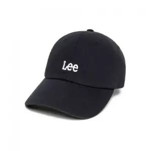 [LEE] 스몰 트위치 로고 코튼 볼캡 블랙 LE2601CA01BK 980457