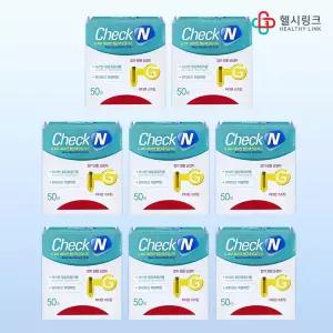 일동제약 G400 체크엔 혈당측정검사지 50매입x8 자가혈당측정
