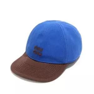 [미우미우(병행)]26SS 코튼 베이스볼 캡 5HC369 2CWC F0IX2 962412