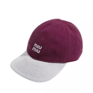 [미우미우(병행)]26SS 코튼 베이스볼 캡 5HC369 2CWC F04ZH 962401