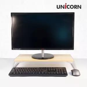 고품질 원목 알루미늄 프리미엄 모니터받침대 유니콘 UM-WD07 (WBB69B8)