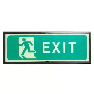 고품질 피난 대피 EXIT 축광 야광 표지 110x290mm (WBB843E)