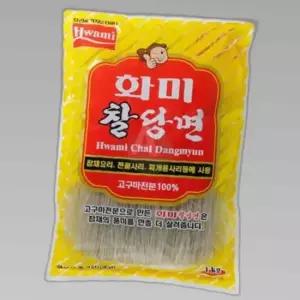 화미 찰당면 1kg 찜닭 식당 당면사리 잡채당면 갈비탕사리 찌개사리 한식당면 전골사리 사리 업소용당면