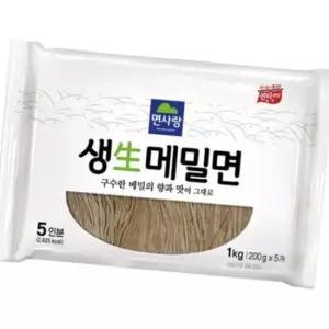 JN0003/(냉장)면사랑 생메밀면1kg 랍슨유통