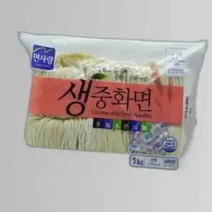베르스튜디오몰 중화면 1kg 면사랑 생중화면 6인분 자장면 국수 자장면면