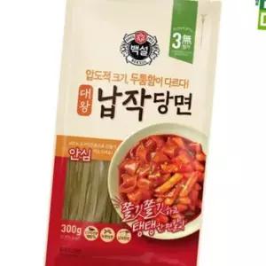 백설 대왕 납작당면 300g X 3개