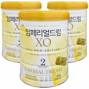 남양 임페리얼드림 XO 올 뉴 에디션 2단계 분유 800g 3개