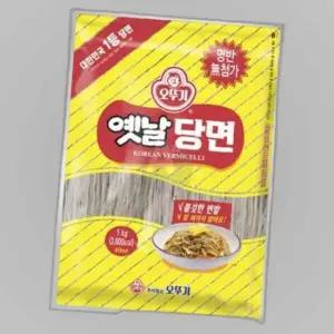 오뚜기 옛날 당면 500g 갈비탕사리 당면사리 음식점 면사리 식자재 식당 잡채당면 식재료 당면요리