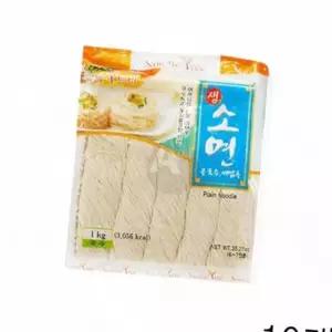 누들트리 생소면 콩국수 비빔용 1Kg X 10개 생국수 비빔국수면 콩국수면 업소용국수