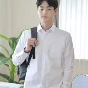 교복몰 (빅사이즈) 남성 교복 교복셔츠 (밝은블루)