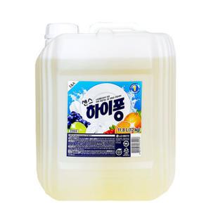 대용량 주방세제 센스하이퐁 12kg 주방 청소 말통 세제 세정제