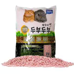 두부두부 복숭아 7L 고양이모래