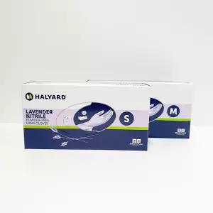 유한킴벌리 라벤더 니트릴 글러브 250매 / HALYARD LAVENDER NITRILE GLOVE