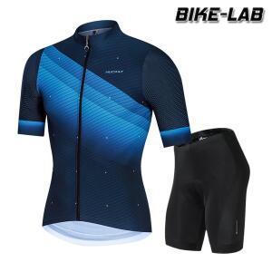 [바이크랩]BIKELAB 프로 남성 자전거의류 반팔져지 세트 NSJS006