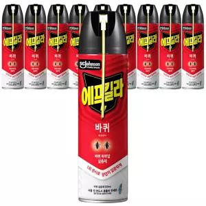 에프킬라 레이드 울트라 바퀴살충제 500ml x 10개 살충 바퀴 개미 거미 벌레 퇴치 기피