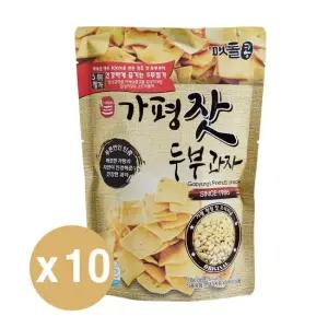미가푸드 가평 잣 두부과자 110g X 10봉지