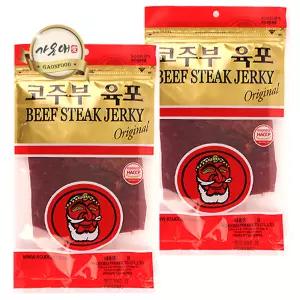 [가온애] 코주부 육포 (150g) x2봉 / 우육포 소고기육포 쇠고기육포 맥주안주 안주 주전부리 건포 안주육포