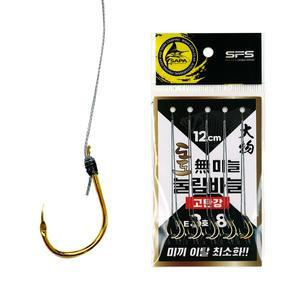 [SAPA]싸파 도도 무미늘 대물 눌림바늘 8호 SDD-PH8G