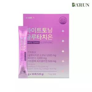 [바른] 저분자 화이트 콜라겐 글루타치온 30포(1개월분) / 엘라스틴 히알루론산