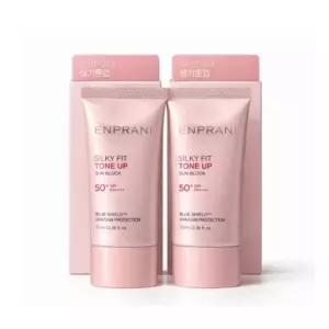 2개 엔프라니 실키핏 톤업 선블록 70ml