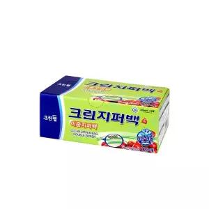 [크린랩]이중지퍼백 22cmX25cm 120매(중)