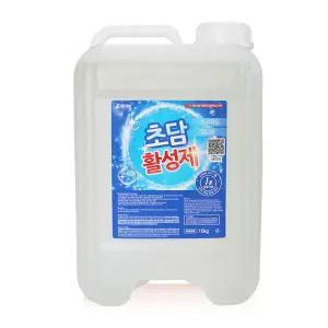 자숨 초담 활성제 10kg 초음파 식기세척기 세제 식판 애벌 담금 세제 업소용 단체급식 관공서