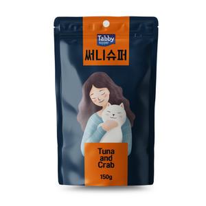 테비 써니슈퍼 참치와 게 150g