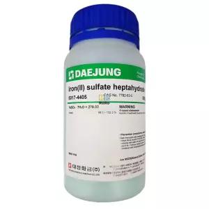 황산제일철 7수화물 98~102% (5017-4405) EP 500g 황산철 시약 화공약품/과학 실험 키트 교구 도구 만들기