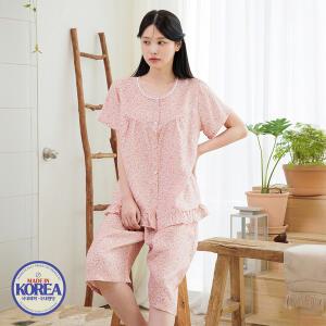 여성 잠옷 여자 파자마 홈웨어 상하세트 M6054(풍기인견)