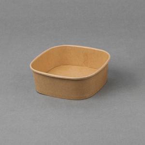 크라프트사각컵용기13X13(400ml) (50개)