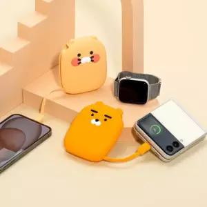 아트박스 카카오프렌즈 카카오프렌즈 올인원 보조배터리5000mAh 애플워치가능