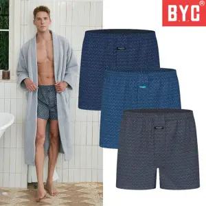 무료배송 BYC 남성 팬티 흡습 면 100 남성 트렁크 3매입