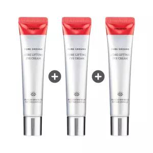 퓨어그라운드 미백 주름 보습 코어리프팅 아이크림 40ml 3개