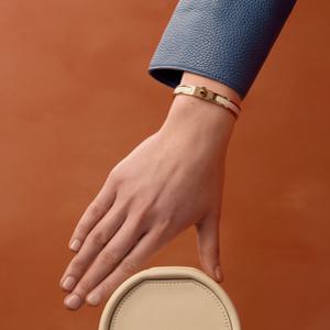 에르메스 팔찌 Mini Clic Kelly bracelet H200004FO85GM 크림