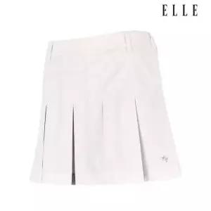 [엘르골프] 세이브존01 여성 메쉬 트임 플리츠 스커트 6J41852 100 (S39353784)
