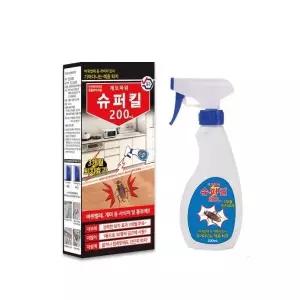 제트파워 슈퍼킬 200ml 해충 박멸 차단 퇴치약 바퀴벌레 개미 지네