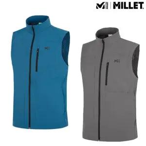 밀레(Millet) 밀레 [ 24신상 ] 남성 여름조끼 신축성좋은 트랙션 방풍 베스트_MXTUV010II_US