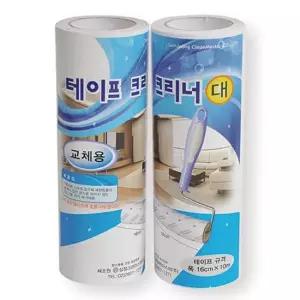 오피스디포 테이프크리너 리필 대형 133117 16cmx10m 2개입 삼정크린마스터