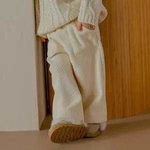 [보리보리/해피프린스](SIZE6Y) 스모어 기모 코듀로이 와이드바지