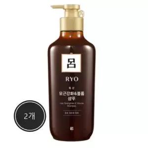 [셀러허브][2개] 려 흑운 모근강화 앤 볼륨케어 샴푸 500ml (S37556333)