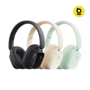 베이스어스 무선 헤드폰 노이즈 캔슬링 블루투스 헤드셋 Bowie H1i