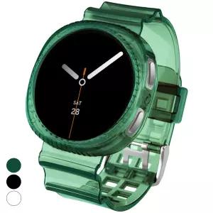 갤럭시워치 8 클래식 46mm 44mm 40mm 퓨어 가드 올인원 스트랩 시계줄 밴드 케이스 일체형
