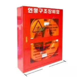 인명구조 긴급 장비함 벽부착형 투명아크릴 안전용품 (WFFIQCE)