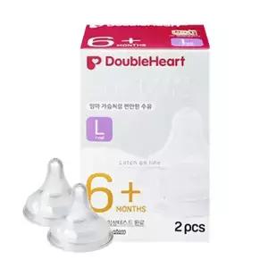 더블하트 모유실감 3세대 젖꼭지 L 2개