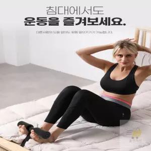 간편설치 싯업바 윗몸일으키기기구 윗몸일으키기운동기구 블랙